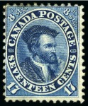 Stamp of Canada » Canada and Provinces Collections 1851-64, COLONY OF CANADA Valuable selection on stockpages