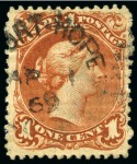 Stamp of Canada » Canada and Provinces Collections 1868-97, Specialised selection of Large and Small Queens