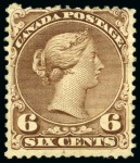 Stamp of Canada » Canada and Provinces Collections 1868-97, Specialised selection of Large and Small Queens