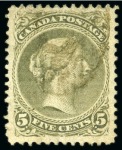 Stamp of Canada » Canada and Provinces Collections 1868-97, Specialised selection of Large and Small Queens