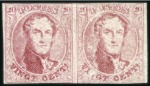 Stamp of Belgium » Belgique. 1849 Médaillons (filigrane encadré) - Réimpressions Réimpression de 1928 dite "Plantin", lot comprenan