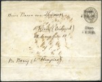 Stamp of Russia » Russia Post in China PEKING: 1880 (May 4) 8k Postal stationery cover to