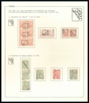 Stamp of Turkey 1891-98 "Arms" Issue collection neatly mounted and