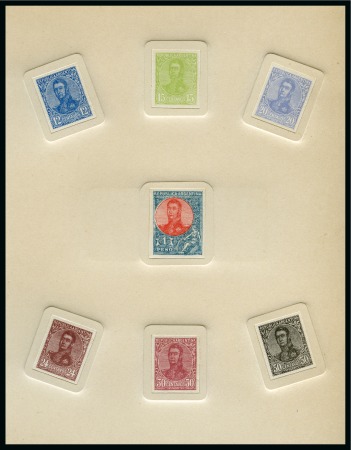 Stamp of Argentina 1923 "Timbres Postales Impresos en la Casa de la Moneda" official booklet
