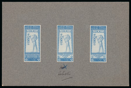 Stamp of Egypt » Commemoratives 1925 International Geographical Congress in Cairo, 15m photographic prints in blue