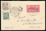Stamp of Egypt » Commemoratives 1926 Agricultural and Industrial Exhibition in Cairo, two commercial usages