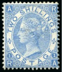 Stamp of Great Britain » Collections 1840-1901, Mint & used collection in 2 stockbooks with many rare stamps