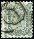 Stamp of Great Britain » Collections 1840-1901, Mint & used collection in 2 stockbooks with many rare stamps