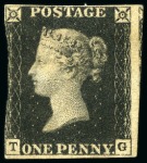 Stamp of Great Britain » Collections 1840-1901, Mint & used collection in 2 stockbooks with many rare stamps