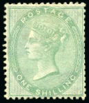 Stamp of Great Britain » Collections 1840-1901, Mint & used collection in 2 stockbooks with many rare stamps
