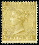 Stamp of Great Britain » Collections 1840-1901, Mint & used collection in 2 stockbooks with many rare stamps