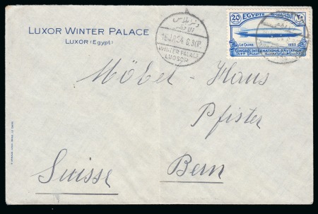 Stamp of Egypt » Commemoratives 1933 International Aviation Congress in Cairo 20m commercial usage
