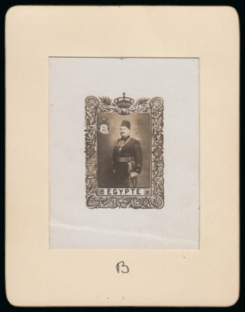 Stamp of Egypt » Commemoratives 1926 King Fouad's Birthday 50pi, ornate unadopted photographic