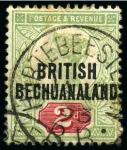 Stamp of Bechuanaland » Postal History & Cancellations BAILEY BRITH to ZWART MODDER: Collection of cancels