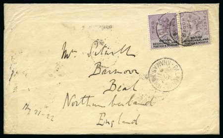 Stamp of Bechuanaland » Postal History & Cancellations PALACHWE / KHAMAS TOWN: Collection written up on 7