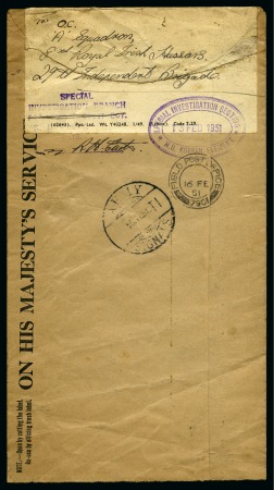 Stamp of Korea KOREAN WAR: 29th Independent Brigade - Rare Special Investigations Unit FPO 790 cover 