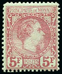 Stamp of Colonies françaises » Monaco 1885-1955, Petite sélection de bonnes valeurs dont