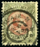 Stamp of Netherlands 1852-1933, Mint & used collection on 10 Scott album