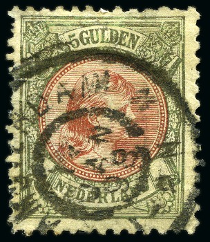 Stamp of Netherlands 1852-1933, Mint & used collection on 10 Scott album