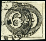 Stamp of Brazil 1843-1939, Mint & used collection on six Scott album pages