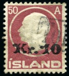 Stamp of Iceland » Iceland Collections 1873-1940, Mint and used collection mounted on three