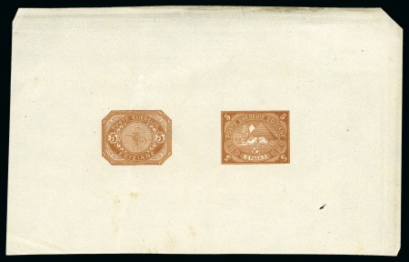 Stamp of Egypt » 1864-1906 Essays 1874 Essay of Bernardi Wagner of Millan: 5pa brown,