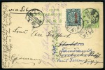 Stamp of China » Foreign Post Offices » Japanese Post Offices CHINA JAPAN.P.O. 1914 postal stationery double card 4s