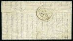 Stamp of France » Guerre de 1870-1871 LE GALILEE certain avec 20c Siège obl. étoile pleine,