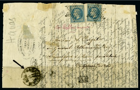 Stamp of France » Collections Correspondance Havas en allemand (partielle) de Paris