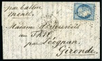 Stamp of France » Guerre de 1870-1871 LE FULTON avec 20c Siège obl. étoile 3 de Paris 29.10.1870