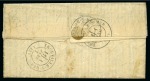 Stamp of France » Guerre de 1870-1871 LE TOURVILLE avec 20c Siège obl. étoile 9 de Paris