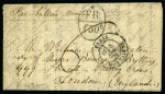 Stamp of France » Guerre de 1870-1871 Rare marque d'échange * FR 1F50c sur un Ballon monté