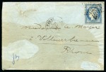 Stamp of France » Guerre de 1870-1871 LE JOURNAL-POSTE n°16 envoyé sous enveloppe par Ballon