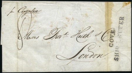 Stamp of Ireland 1842 Cover per Ship "Cingalese" from Buenos Aires,