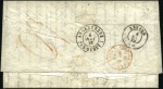 Stamp of United States 1873 Cover from New York via Queenstown to Antwerp