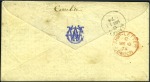 Stamp of Uruguay 1874 Cover from Nueva Palmira to Navan, Ireland, w
