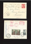 Stamp of Italy ITALY: Group including two covers with Philatelic 