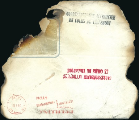 Stamp of France 1969 (May 28) Crash of the postal night flight bet