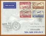 Stamp of France 1936 (Jul 19) 100th Crossing of the South Atlantic