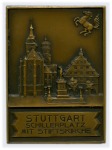 Stamp of Olympics 1936 Berlin: Mayor of Stuttgart Presentation Plaqu