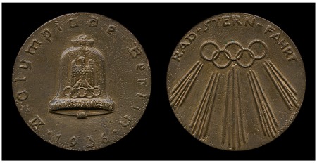 Stamp of Olympics 1936 Berlin: International Competitive Cycling Tou