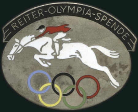 Stamp of Olympics 1936 Berlin: German Olympic Equestrian Committee D