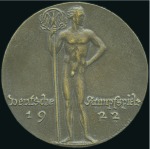 Stamp of Olympics 1922 Deutsche Kampfspiele, Berlin. Bronze Winner's