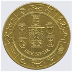 Stamp of Olympics 1934 Deutsche Kampfspiele, Nuremberg. Gold Winner'