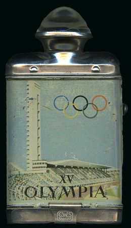 Stamp of Finland Commemorative Flashlight, 67x119mm, silvered, in c