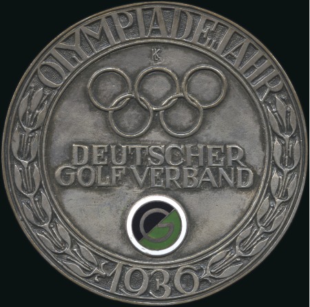Stamp of Olympics German International Golf Federation Match Against