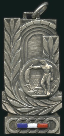 Stamp of Olympics 1940s French Ministry Sports Prize, Miniature "You