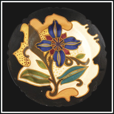 Stamp of Olympics Olympiad commemorative plate, 158mm, handpainted f