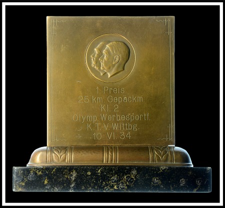 Stamp of Olympics Wittenberg 1934 Pre-Olympic Event by the K.T.V (Gy