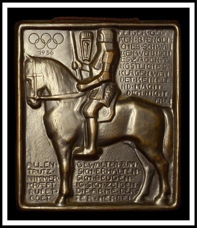 Stamp of Olympics Commemorative wall plaque of Wagner Company, 170x2